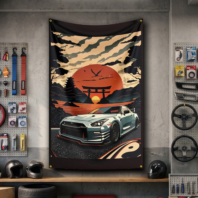 Ryuki Racing Culture Flag