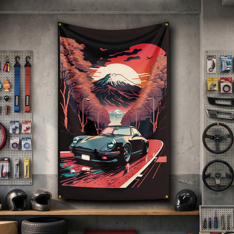Ryuki Racing Culture Flag