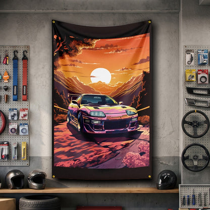 Ryuki Racing Culture Flag
