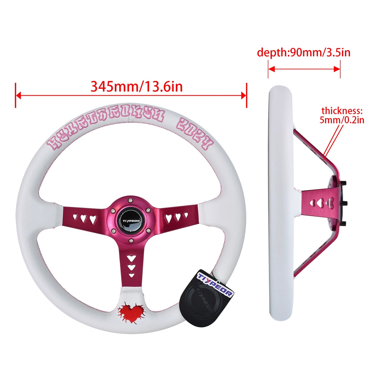 Midnight TR 350 Deep Sport Wheel Kit