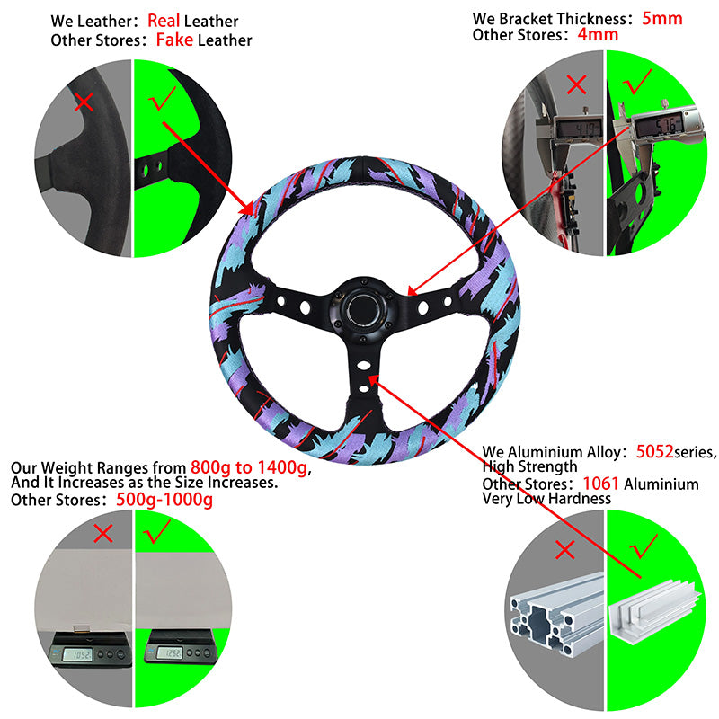 HKS Glory Leather Sport Wheel Kit