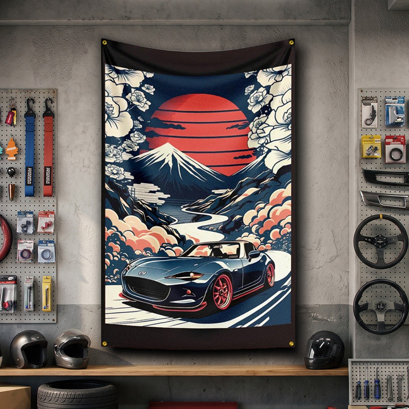Ryuki Racing Culture Flag