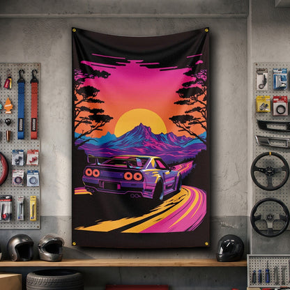Ryuki Racing Culture Flag