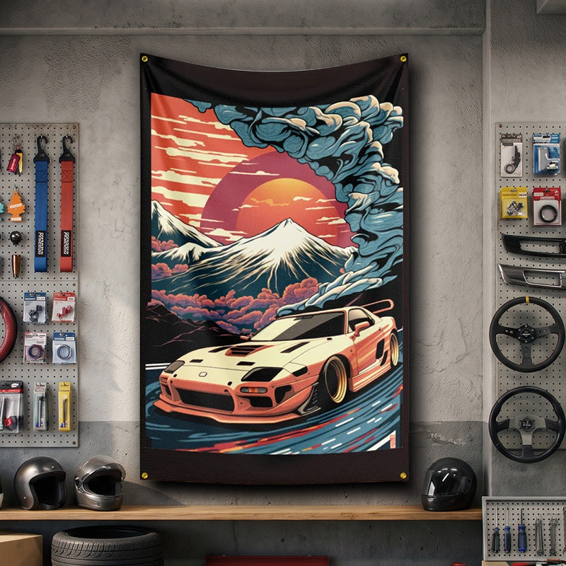 Ryuki Racing Culture Flag